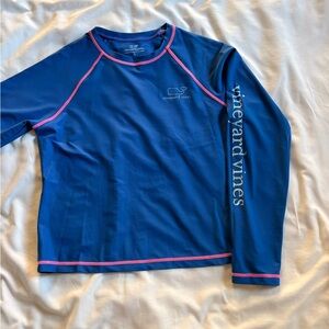 girls vineyard vines rash guard